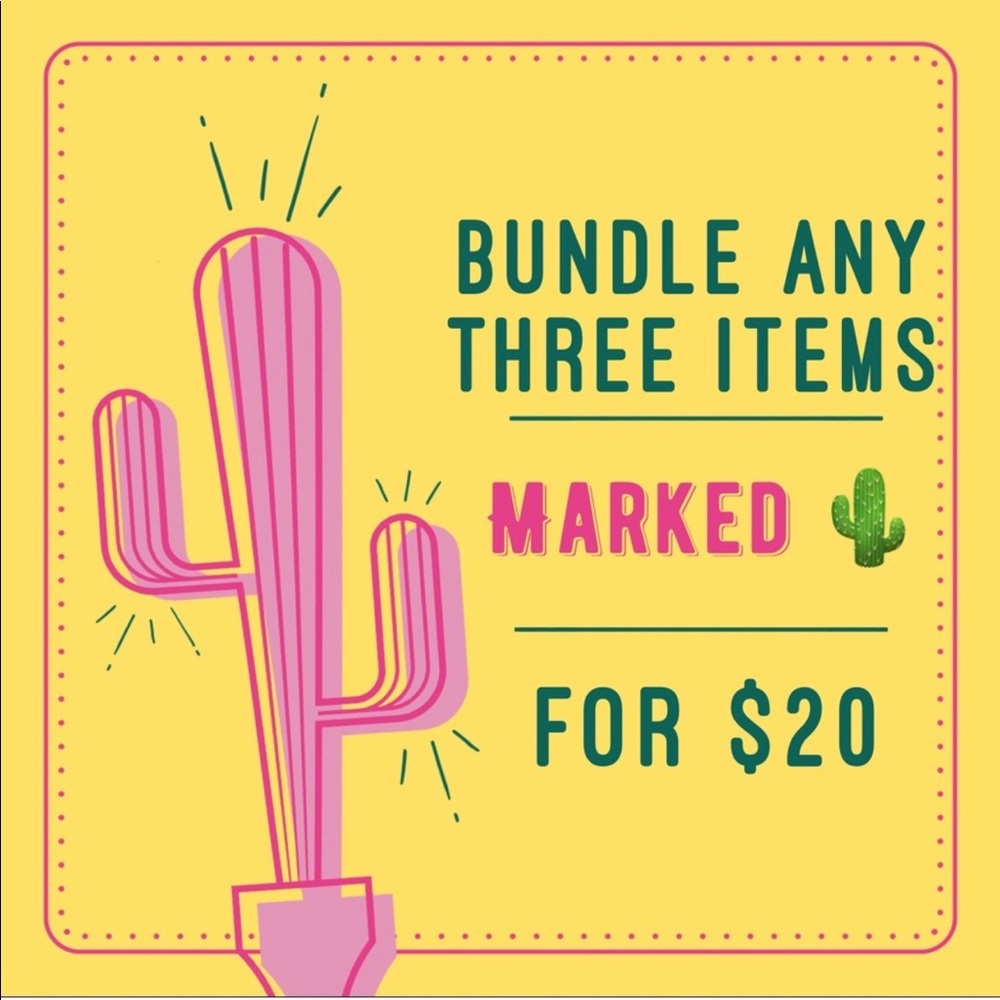 3 items for $20. Wardrobe clearance 🥳🎉